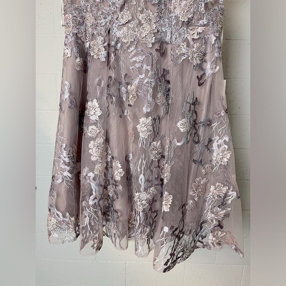 Mac Duggal 20315 Embroidered Cap Sleeve A Line - Picture 8 of 10